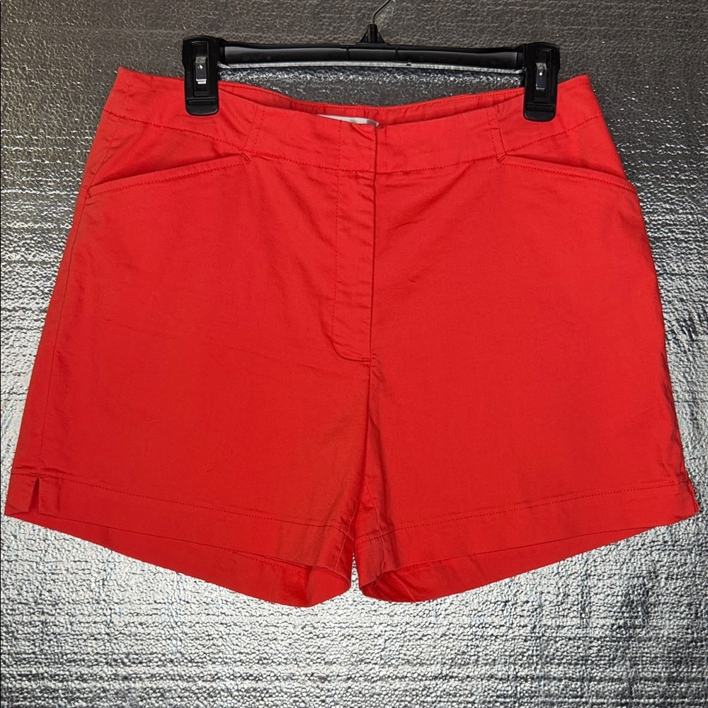 Nike Women's Vibrant Melon color Golf Shorts Dry Fit